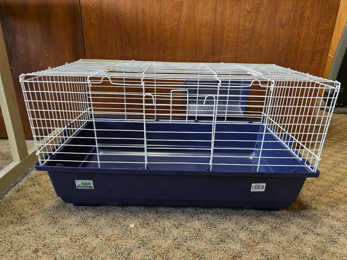 31" RABBIT CAGE #RB80 IN BLUE OR GREEN
