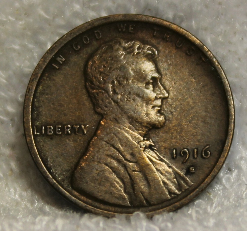 1916S lincoln penny