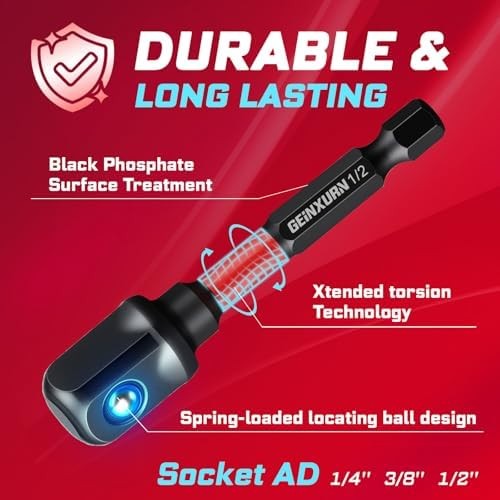 82pc Impact Screwdriver Bits Set Phillips Square Torx Hex Driver Kit