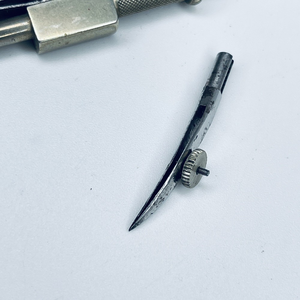 Antique LEMON BROS. Nottingham Draughtsman Tools Technical Drawing Compass Set