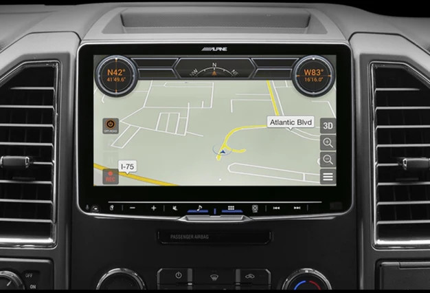KTX-NS01 Alpine USB Plug-in GPS Navigation Module with Off-Road Mode for iLX-507