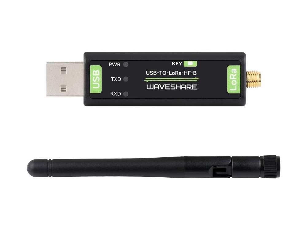 Waveshare Industry USB to LoRa Data Transfer Module Based On SX1262
