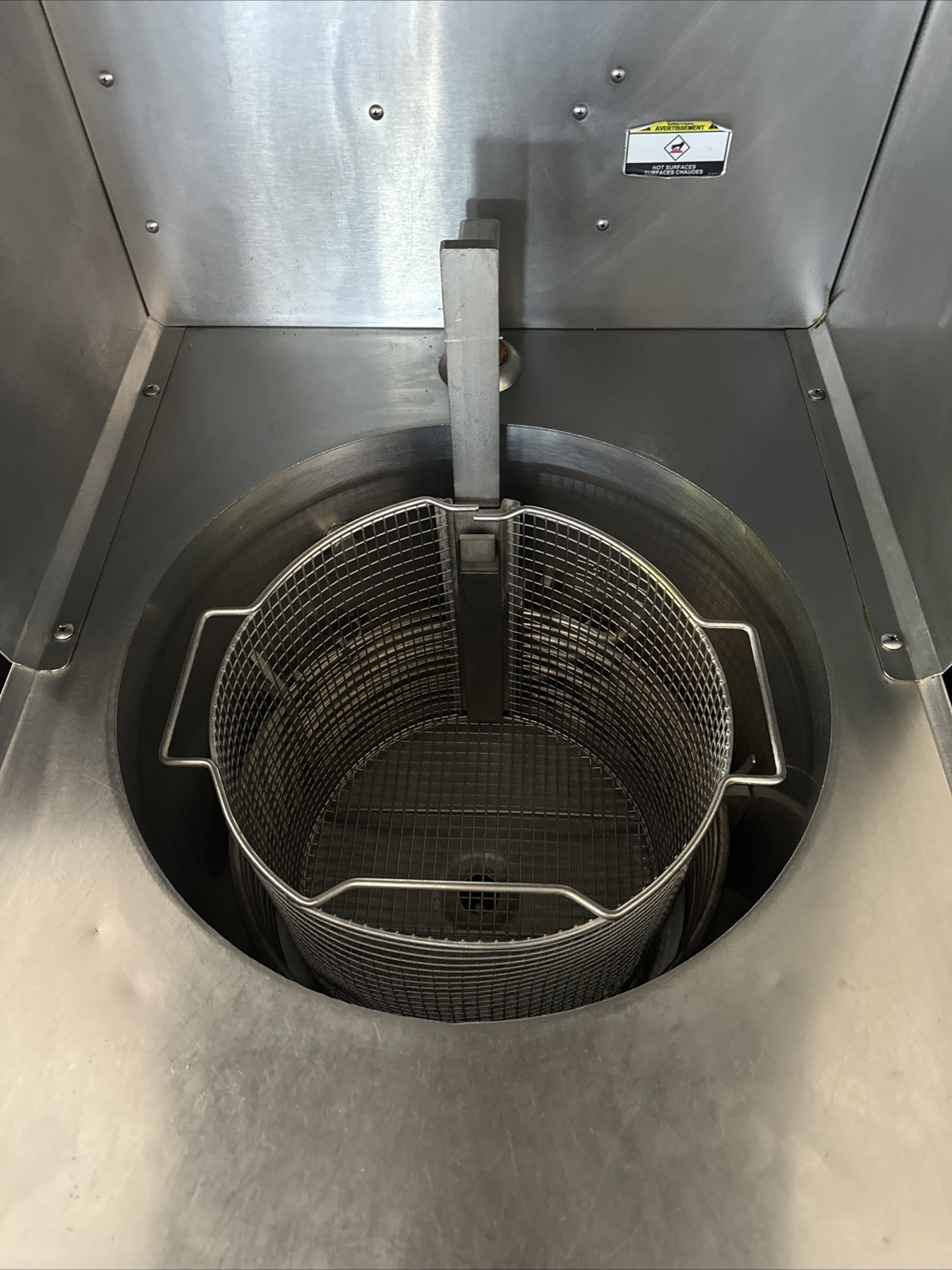 Giles Ventless Hood With Electric Fryer-Model: GEF-720-VH- Has Auto Basket Lift