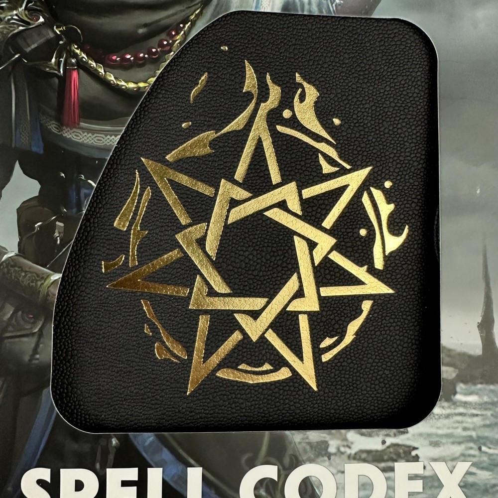 Dragon Shield Spell Codex Binder 160 Spell Card Portfolio Iron Grey New