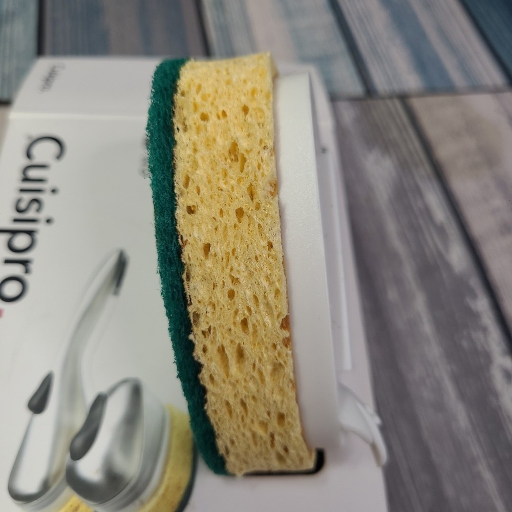 Cuisipro Cleaning Tools Scrub Sponge Replacement Heads (3 Sponges) Browne & Co.