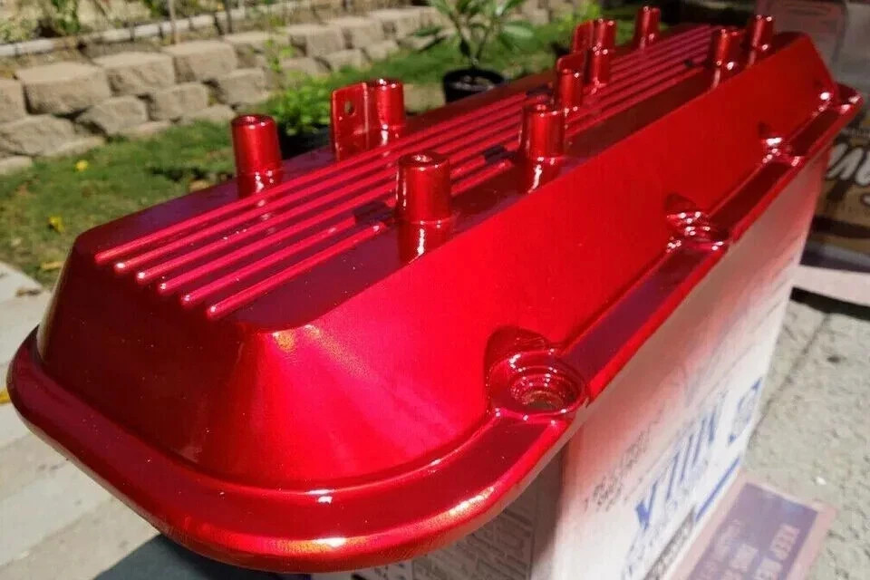Red Anodized Coating Spray Gloss Brake Engine Custom Caliper Paint High Temp
