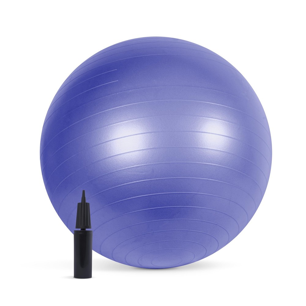 Fitness Stability Exercise Ball, 65cm, Purple