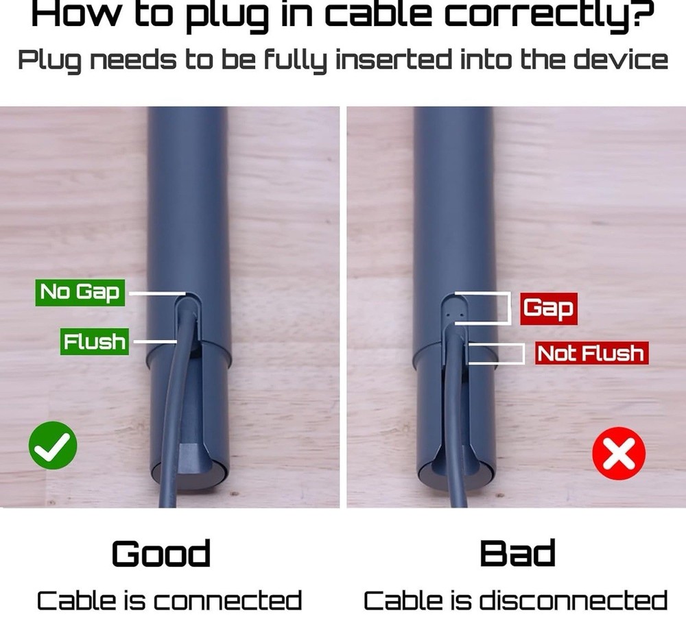 Pulaim STARGEAR Starlink Cable 150FT Gen 2 V2 Rectangular Satellite Gray