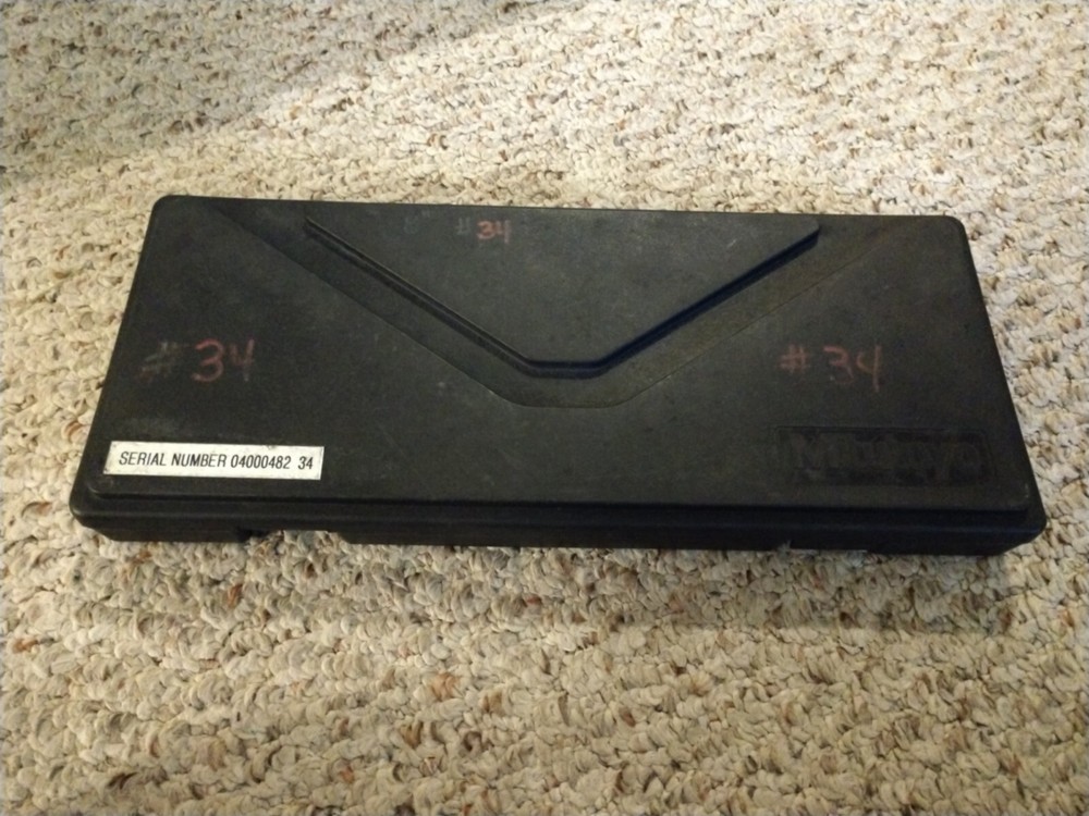 MITUTOYO TOOLS 8” ABSOLUTE DIGIMATIC INSIDE / OUTSIDE CALIPER, CD-8CS, 500-197