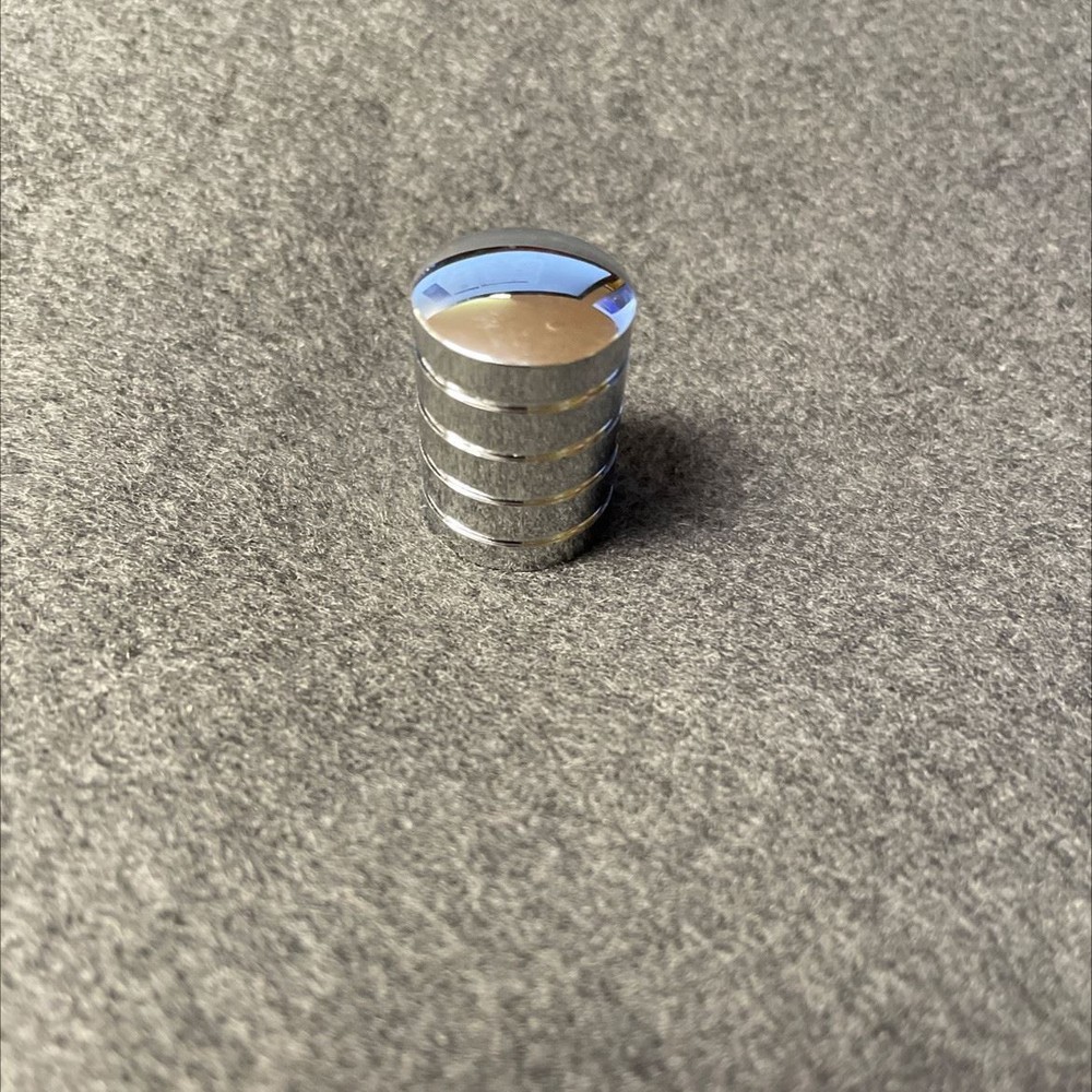 5/8" Delano Cylinder Knob Polished Chrome