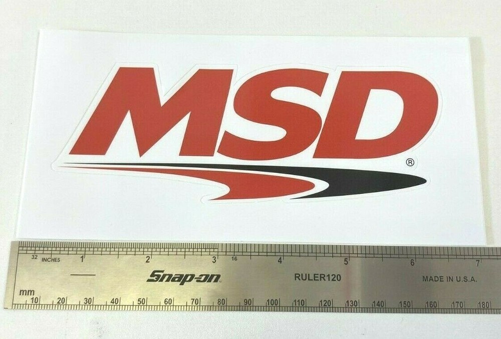 MSD Performance Sticker Decal Genuine US American Import 5.5" Width