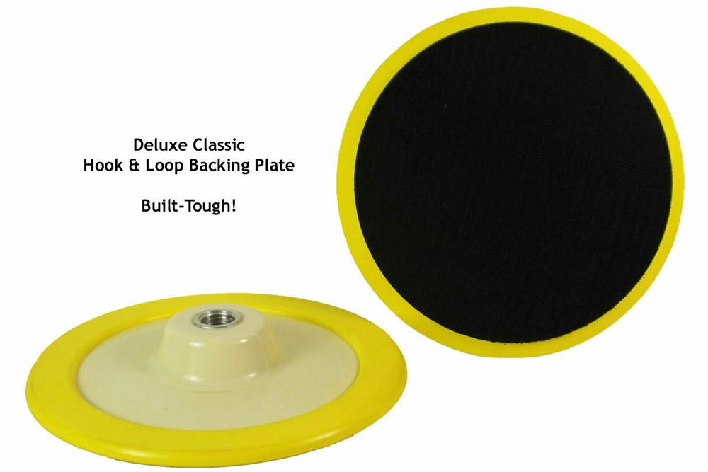 Hi-Tech VP-11 Backing Plate Hook & Loop for Rotary Polisher Buffer – Built Tough