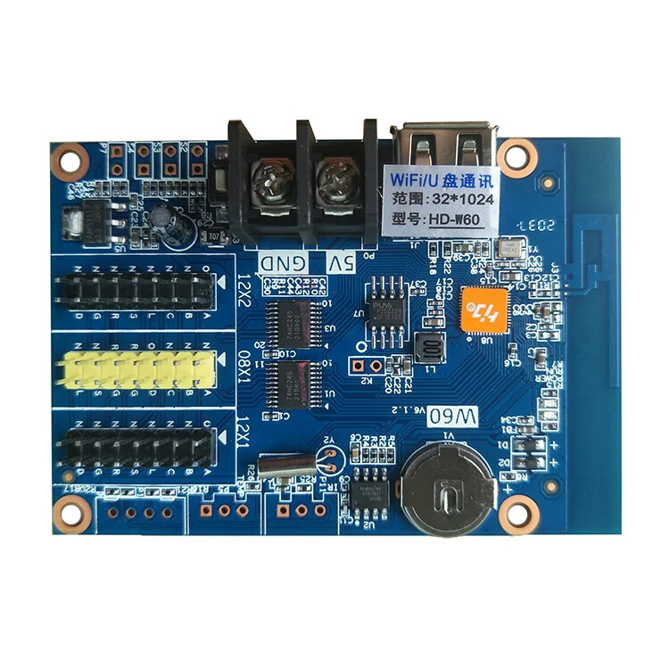 HUIDU-W60 Single-Dual Color LED Display Controller U-Disk LED Controller