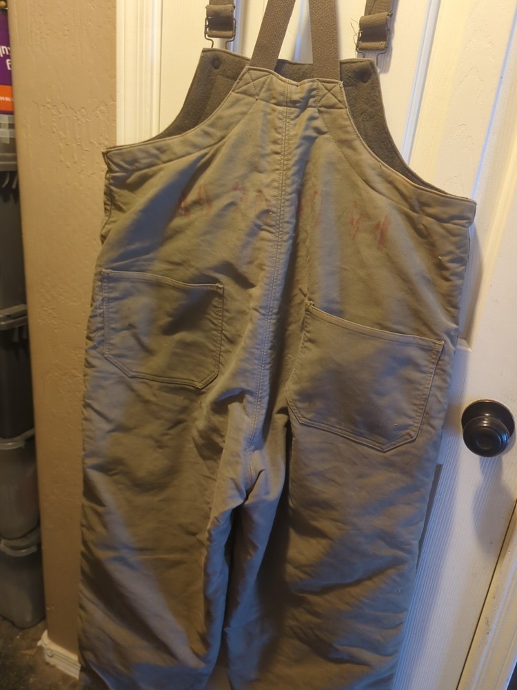 WW2 USN Deck Bibs Wool Lined Bib US Navy