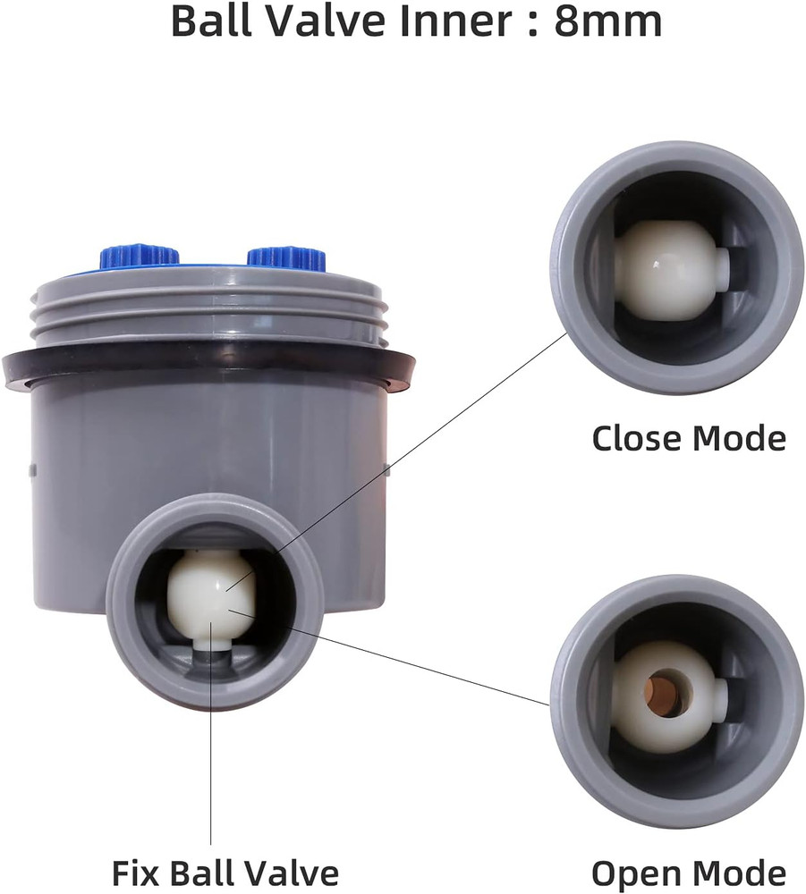 Sprinkler Water Timer Programmable Garden Zero Pressure Waterproof Irrigation Co