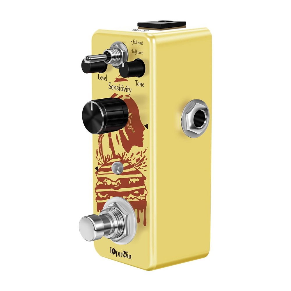 IOppWin COMP Optical Compressor Pedal - Classic Smooth Dynamics Yellow