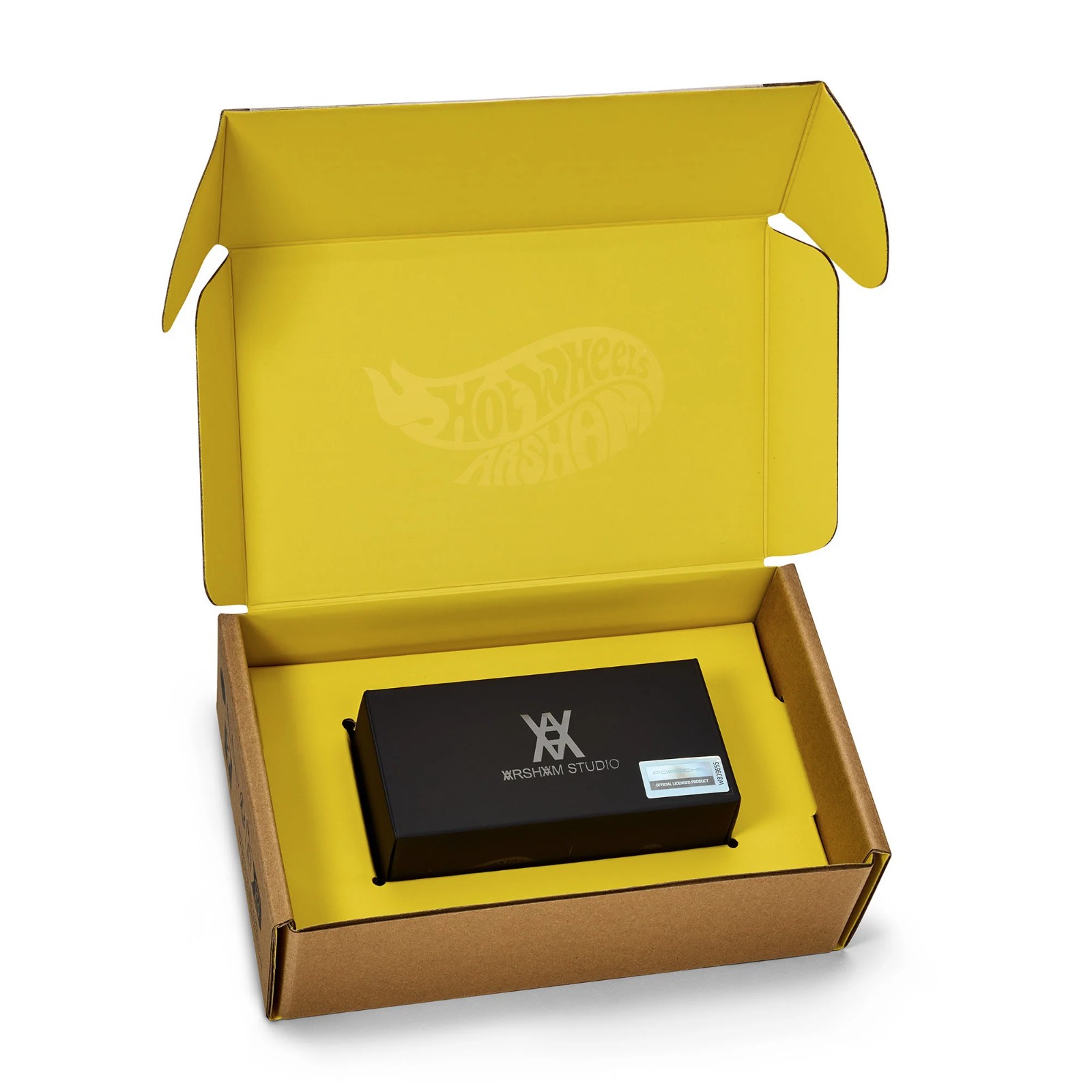 Hot Wheels Daniel Arsham 1973 PORSCHE 911 RSA Yellow 1:64 Mattel Creations JGK64