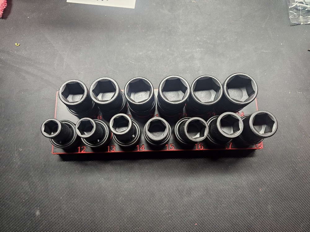 Icon Wobble Socket Organizer 1/2 METRIC