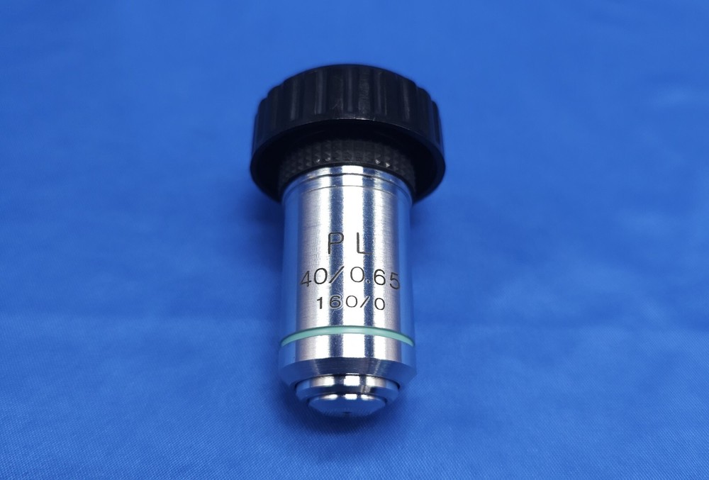 AMSCOPE PL 40/0.65 160/0 40X PLAN ACHROMATIC OBJECTIVE 20.2MM *NEW OPEN BOX*