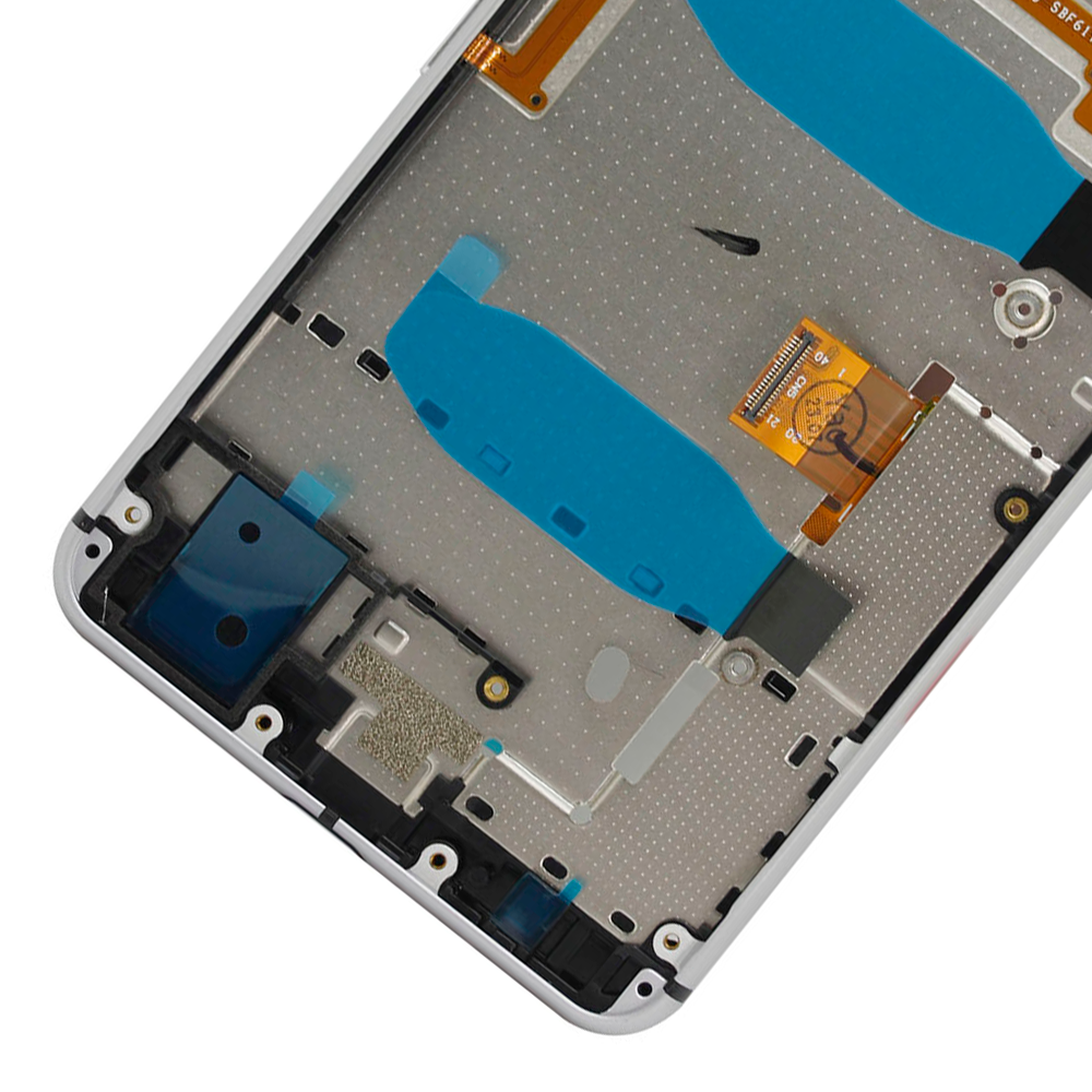 💥New Digitizer Touch LCD Screen ± Silver Frame For Blackberry Keyone BBB100 Lot