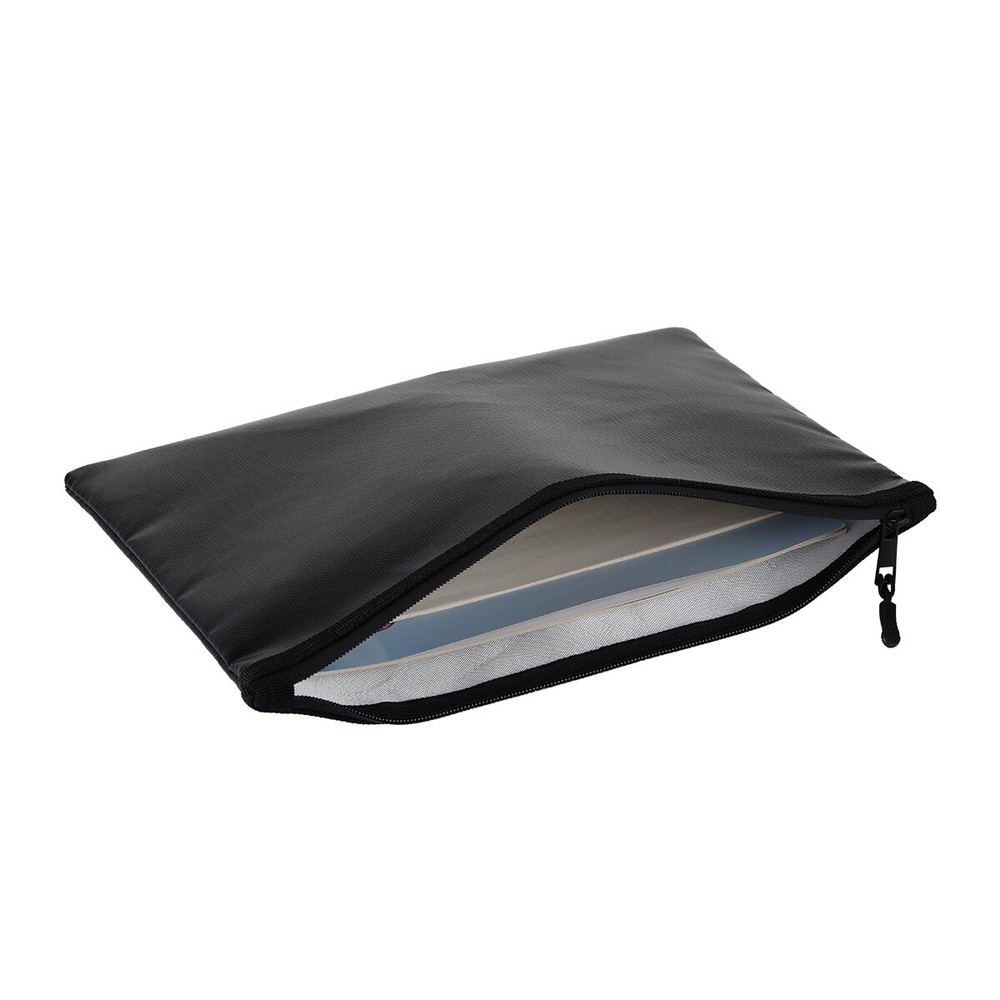 2000℉ Upgrade Fire Proof money Bag Fireproof Document Pouch Waterproof Safe Cash