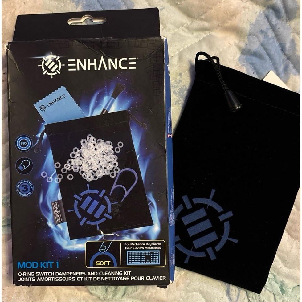 NEW Enhance Mechanical Computer Keyboard Mod Kit, O Ring Switch Dampeners