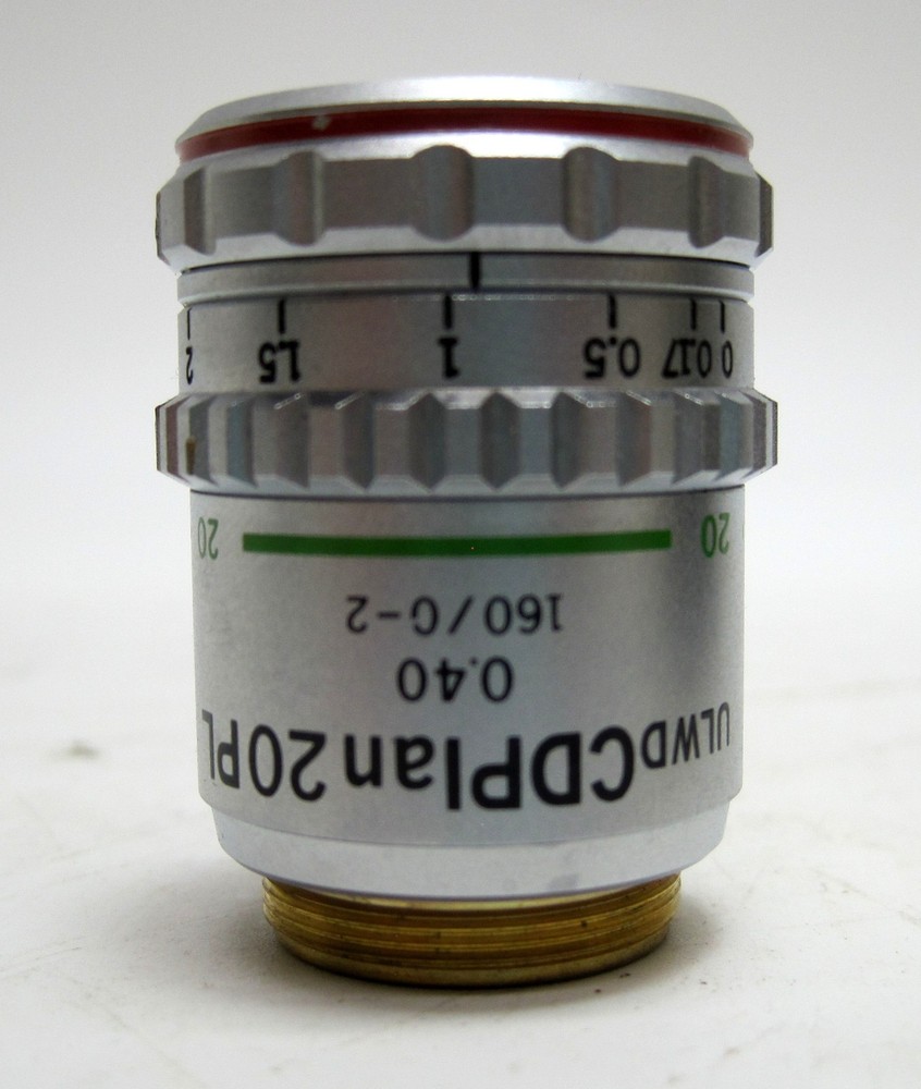 Olympus Microscope Objective ULWD CDPlan 20PL 20x Phase Contrast