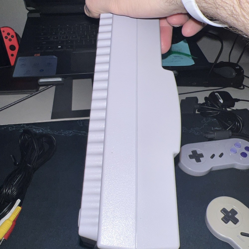 Super Nintendo SNES Original Console Everything Pictured Controller/Cables Works