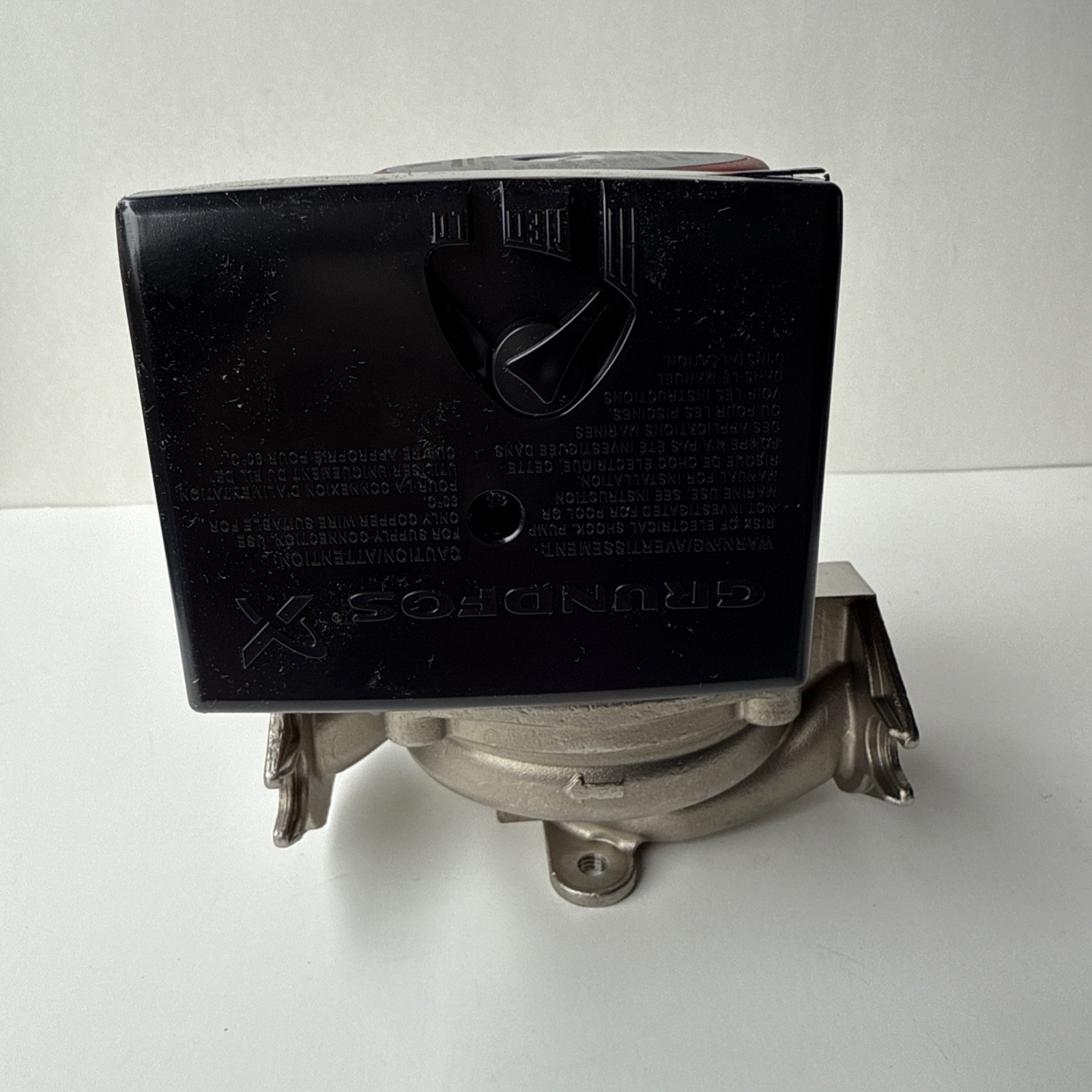 New GRUNDFOS, 95906632, UPS26-150SF, 3-Speed, Stainless Steel, Circulator Pump