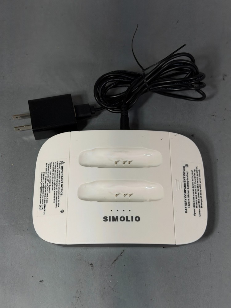 Simolio Digital Wireless TV Headset SM-824D2 For Hearing 1 Set Only Tested Works