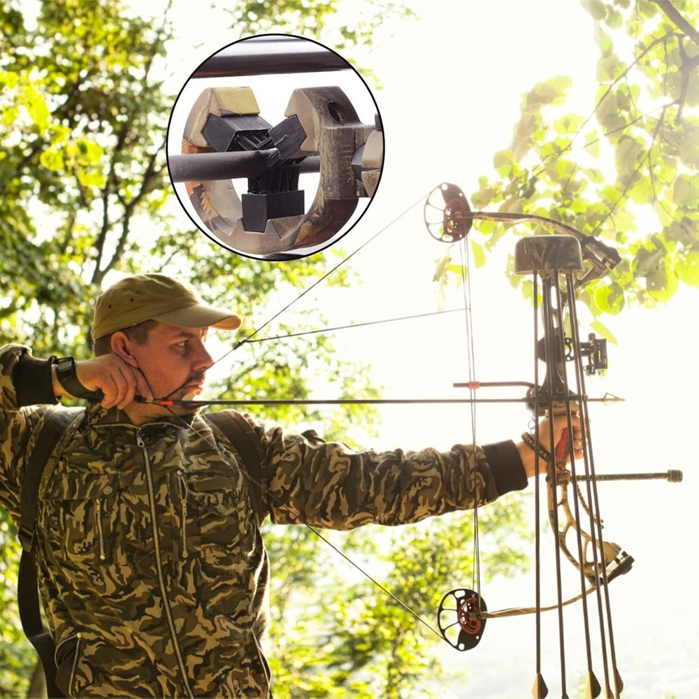 Enhanced Stability Capture Arrow Rest for Archery - Quick Installation & Safety