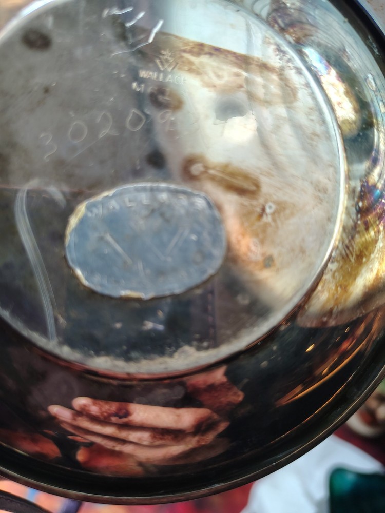 Wallace Silverplate Creamer Post 1940