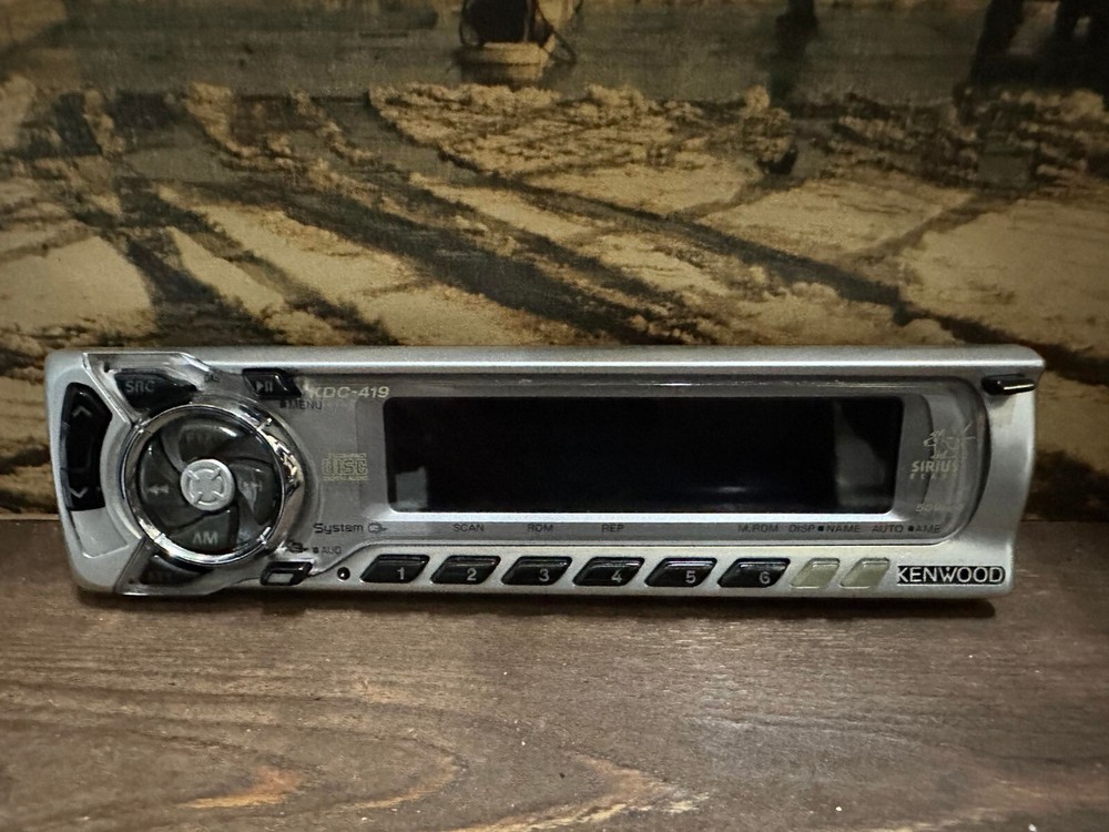 kdc-419   faceplate kenwood
