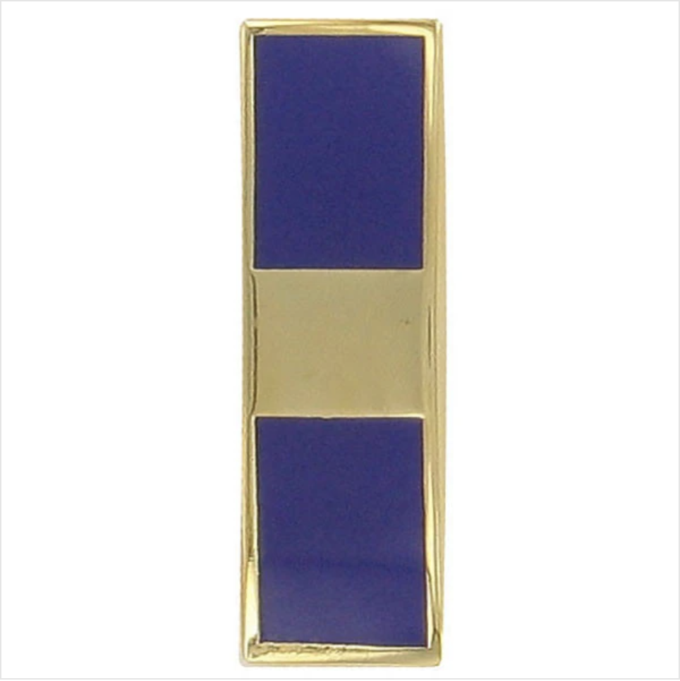 GENUINE U.S. COLLAR DEVICE: WARRANT OFFICER 1