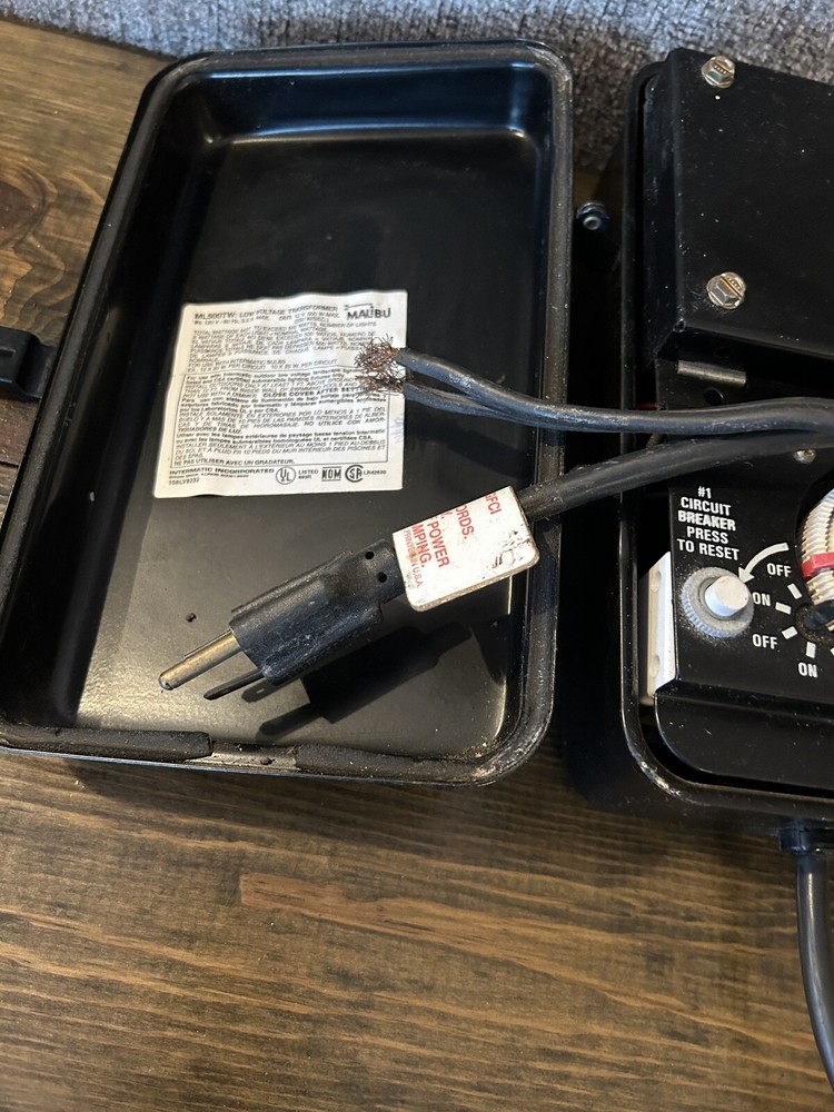 MALIBU INTERMATIC ML500TW LOW VOLTAGE TRANSFORMER