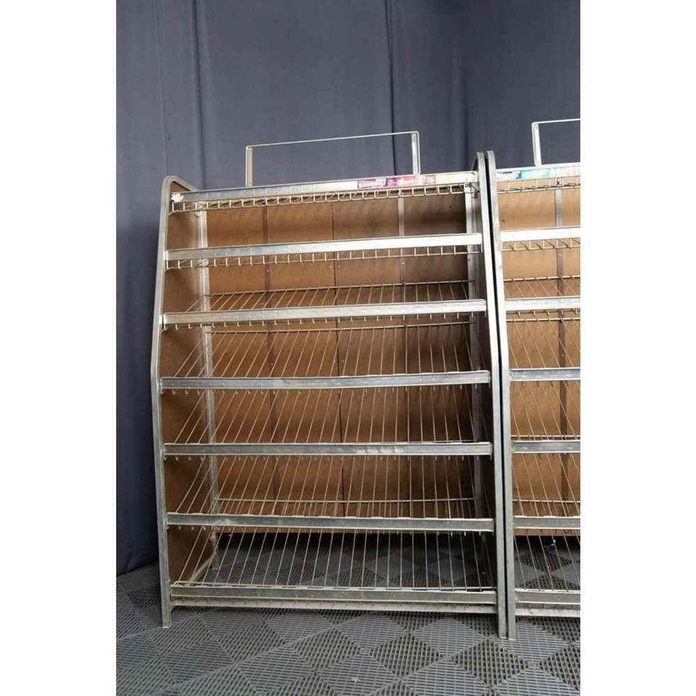 2 Vendor Display Racks 7 Shelf