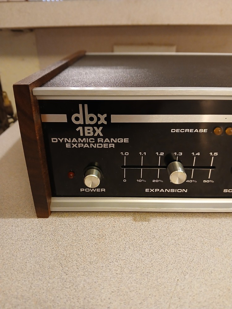 Vintage DBX 1BX Dynamic Range Expander Works Great!