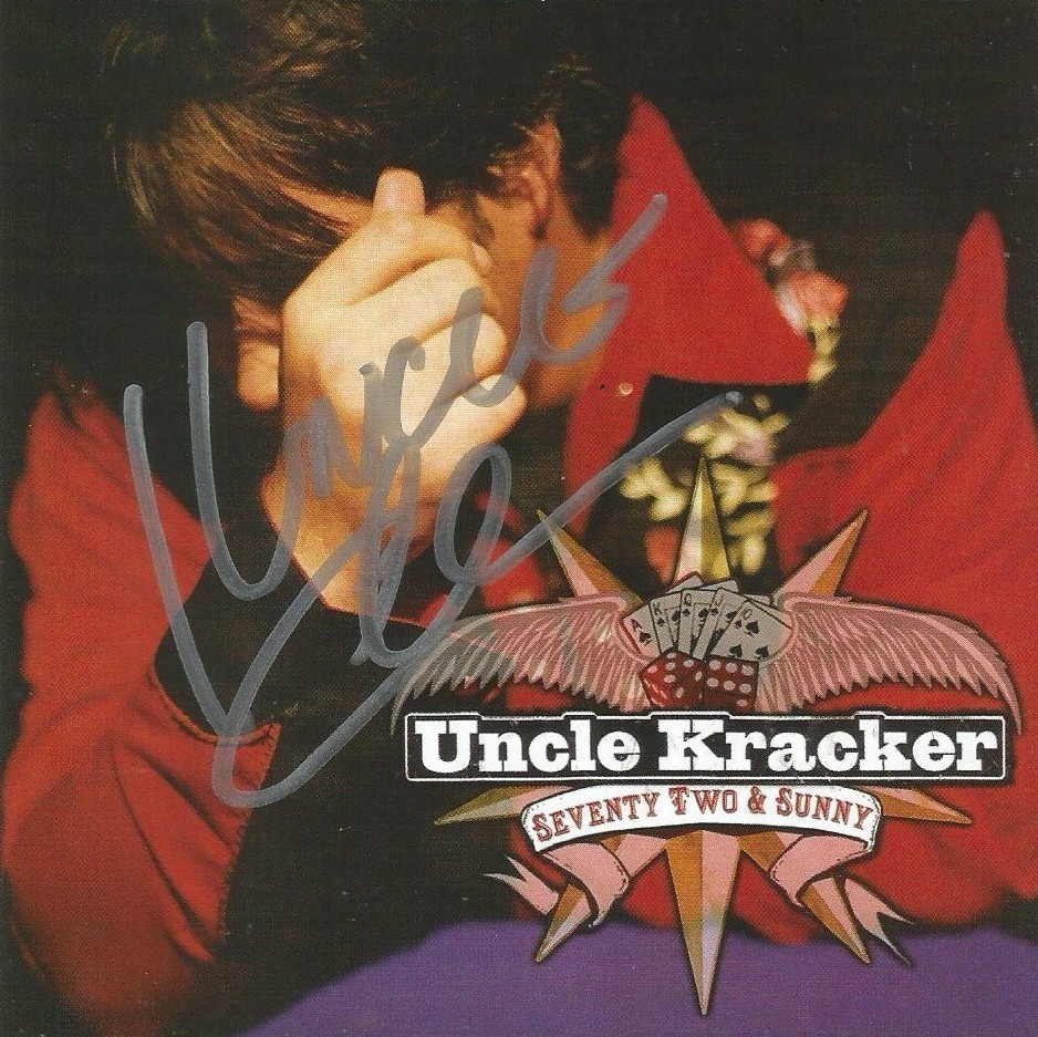 Uncle Kracker Autographed Seventy Two & Sunny CD