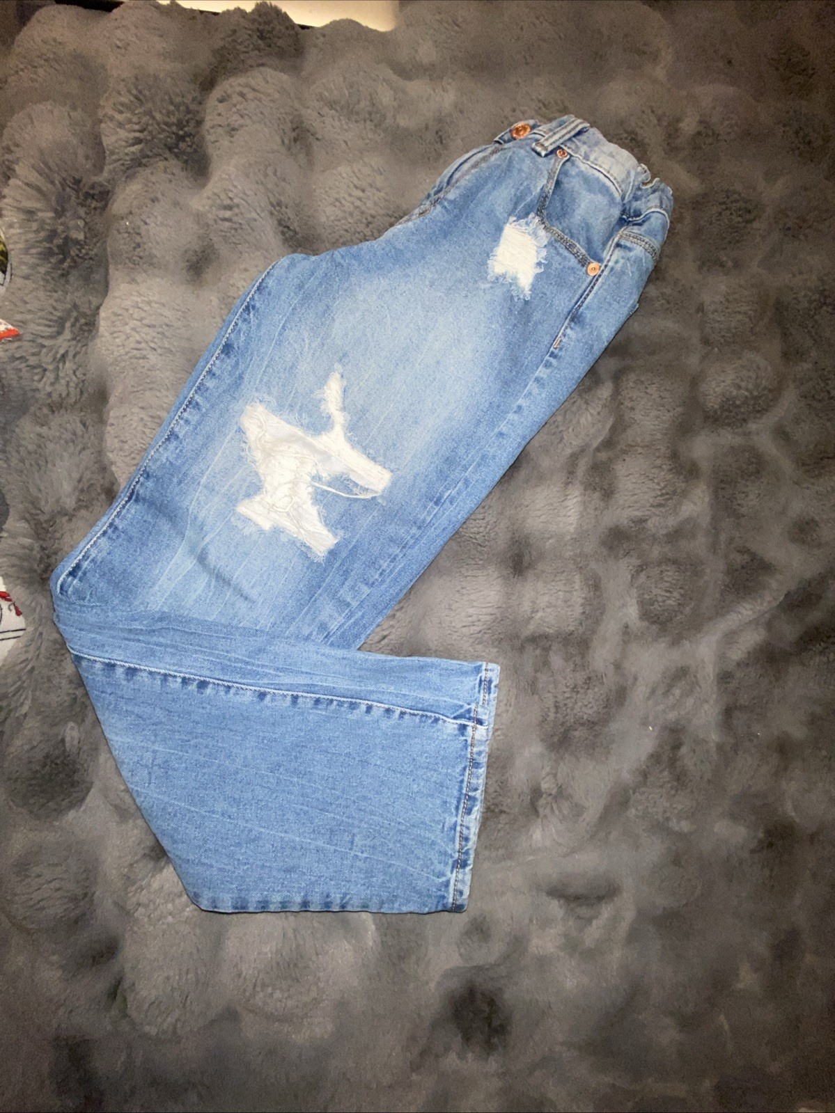 Girls Clothing Lot Size 12 14 Justice Billabong Ordache Jeans Tops 6 Pc