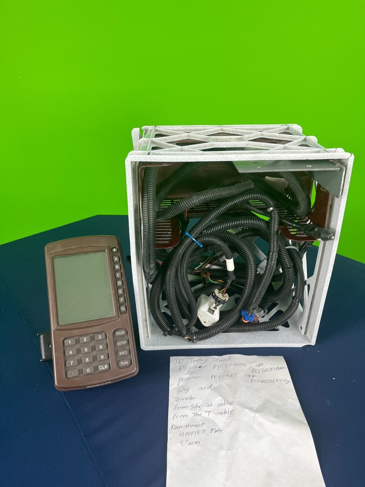 John Deere Brown Box with mobile processor and cabling