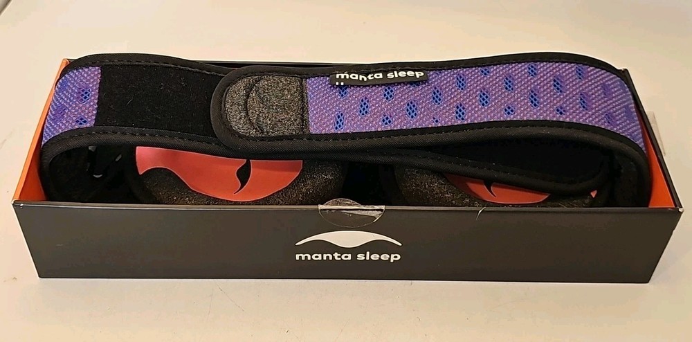 NEW Open box Manta PRO Sleep Mask 100% Light blocking