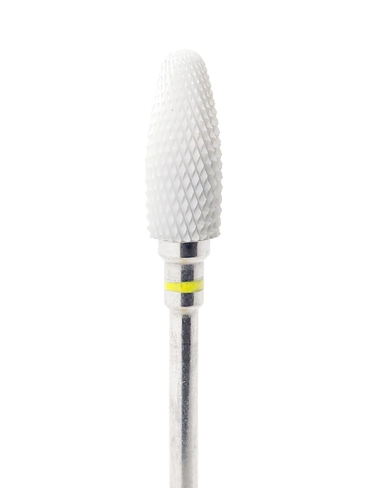 Ceramic Bur Cone Shape Extra Fine Callus Rasp File Nail Reduction Podiatry Tool