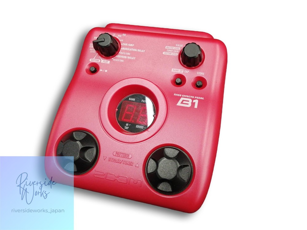 ZOOM B1 Multi-Effects Pedal - Bass Guitar Effects Processor JP