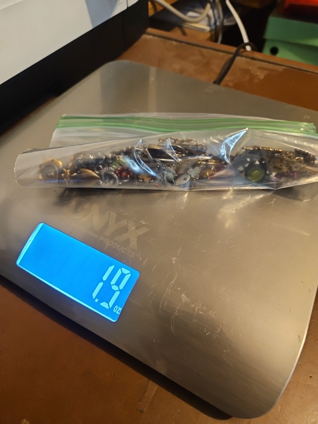 Lot Of 50 Mixed Parts Pcs France Vintage 60s Brass Stampings Findings Jewelry 26