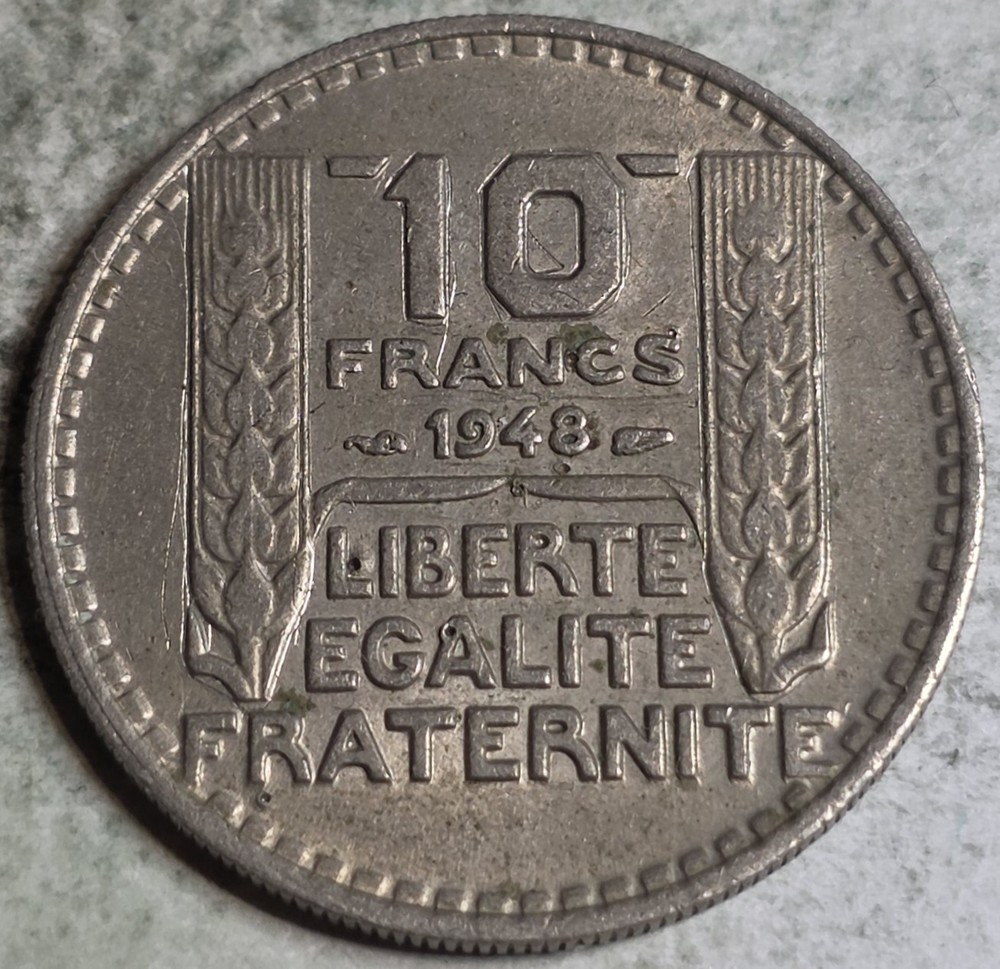 France 1948 10 Francs
