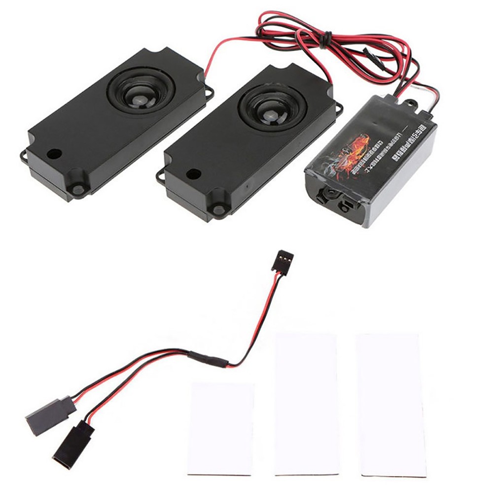 Engine Sound Simulator Module System Accessories For 1/10 RC Car Vehicle Model