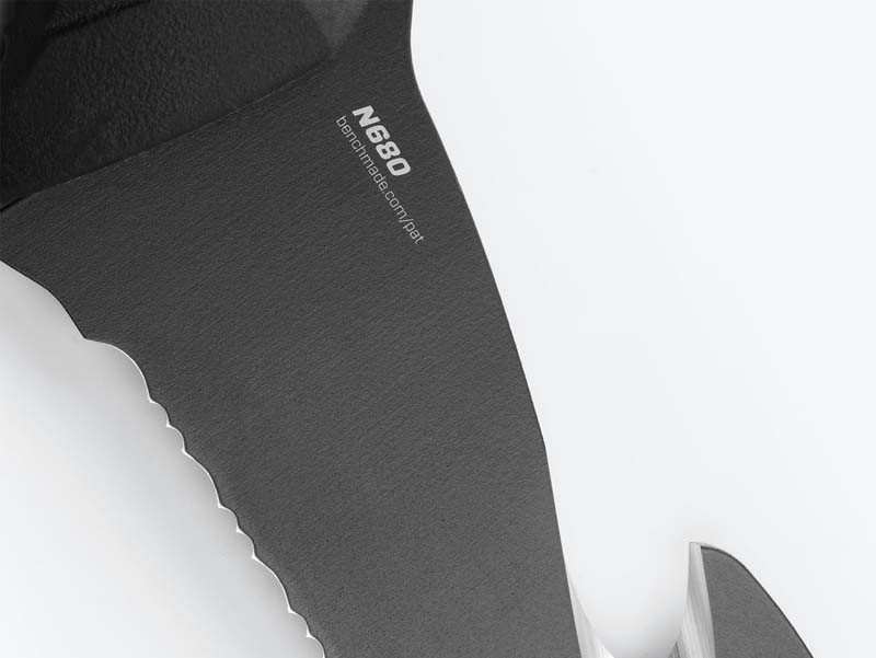 Benchmade 112SBK-BLK H2O Fixed Dive Knife