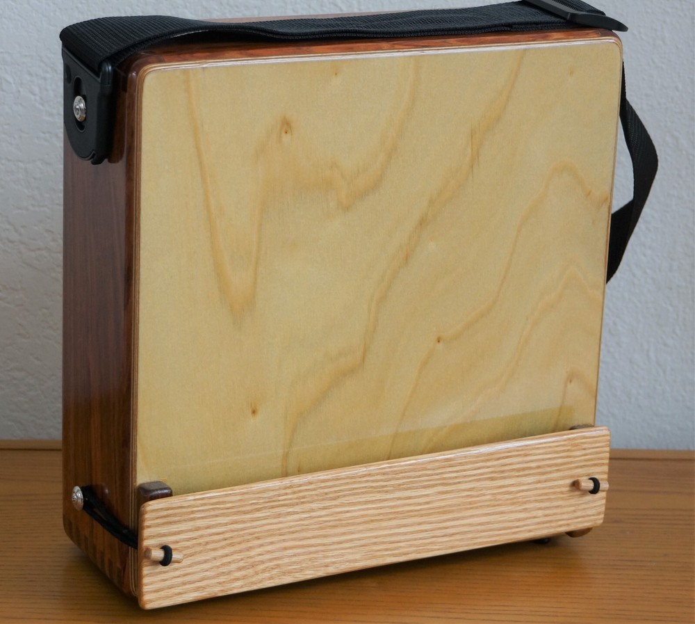 Rodilla Cajon...Bubinga Wood Model 12"