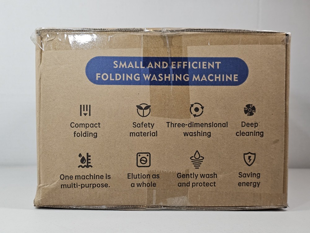 MULTI-FUNCTION FOLDING WASHING MACHINE CLOSE-FITTING MLSC-01 PURPLE 8L