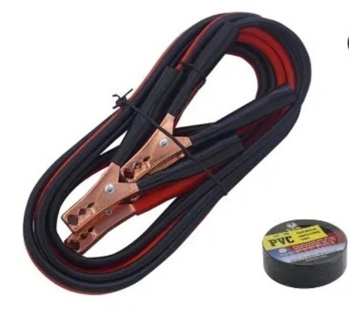 Emergency Roadside Assistance / Cables / Led Flashlight / First Aid Kit / Gloves